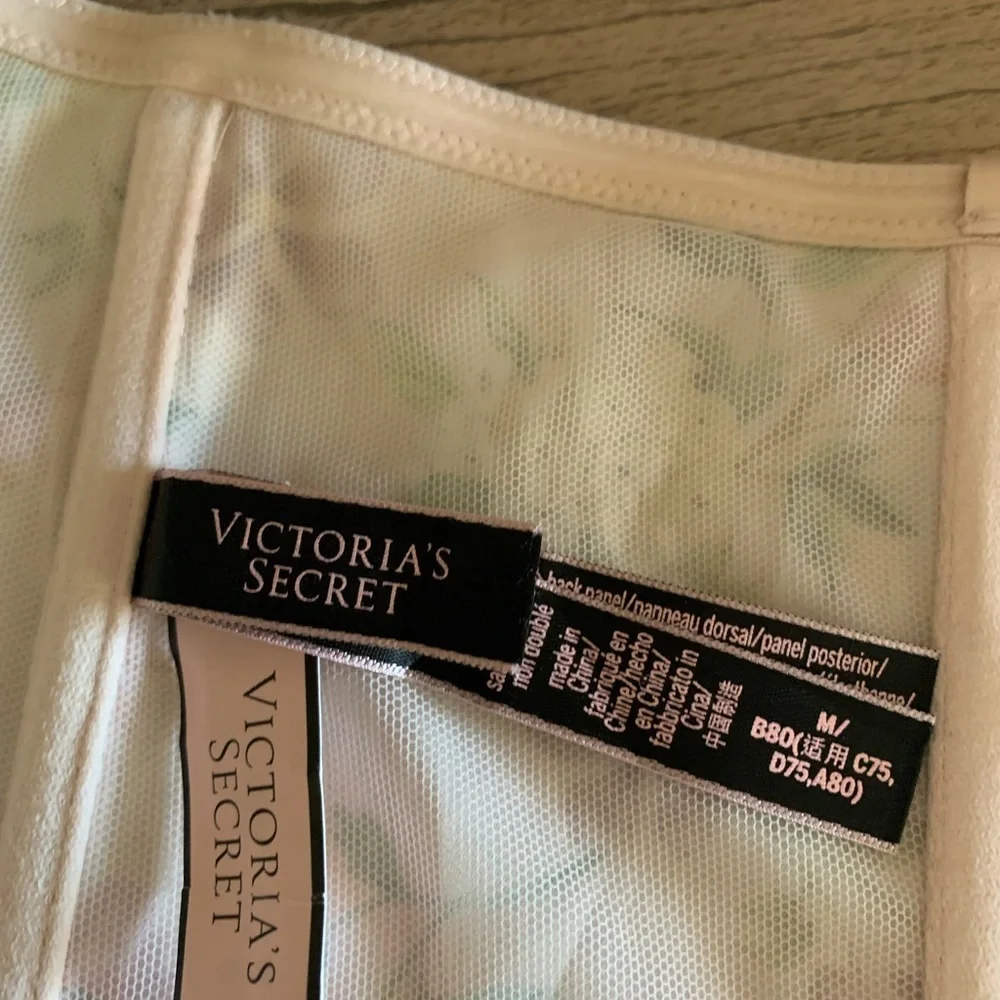 Victoria's Secret Light Pink Floral Corset Top size Medium